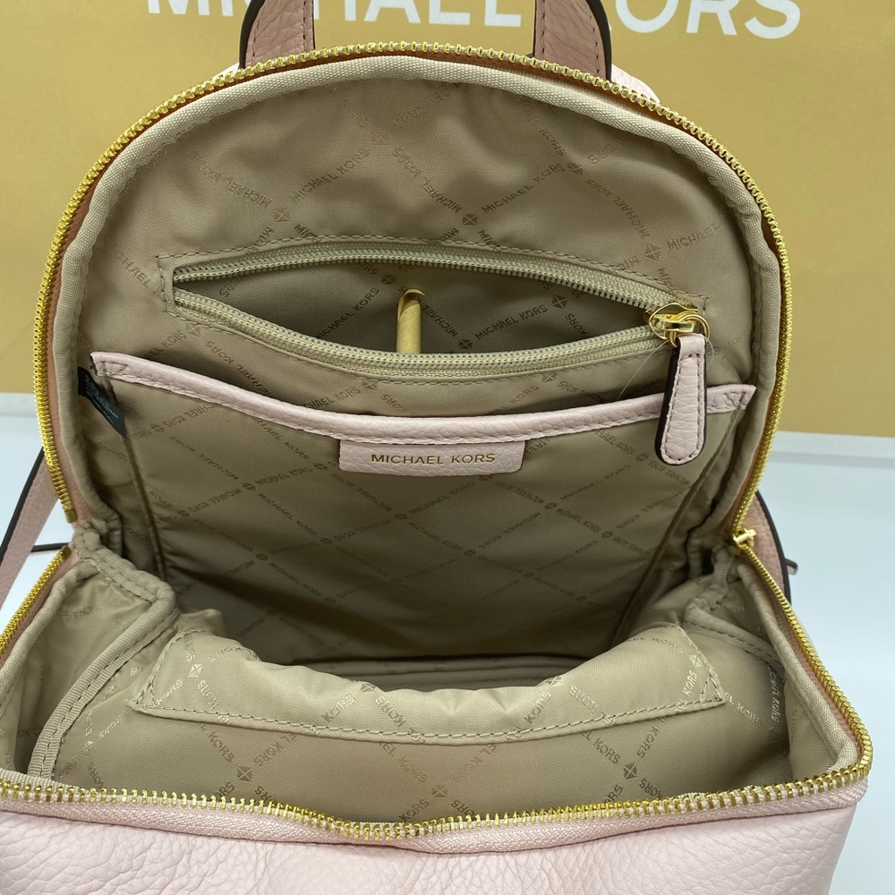 MICHAEL KORS ERIN MEDIUM BACKPACK POWDER Blush - Picture 14 of 16